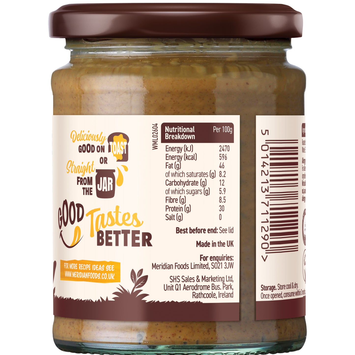 Peanut Butter Crunchy 100% Nuts 12199B