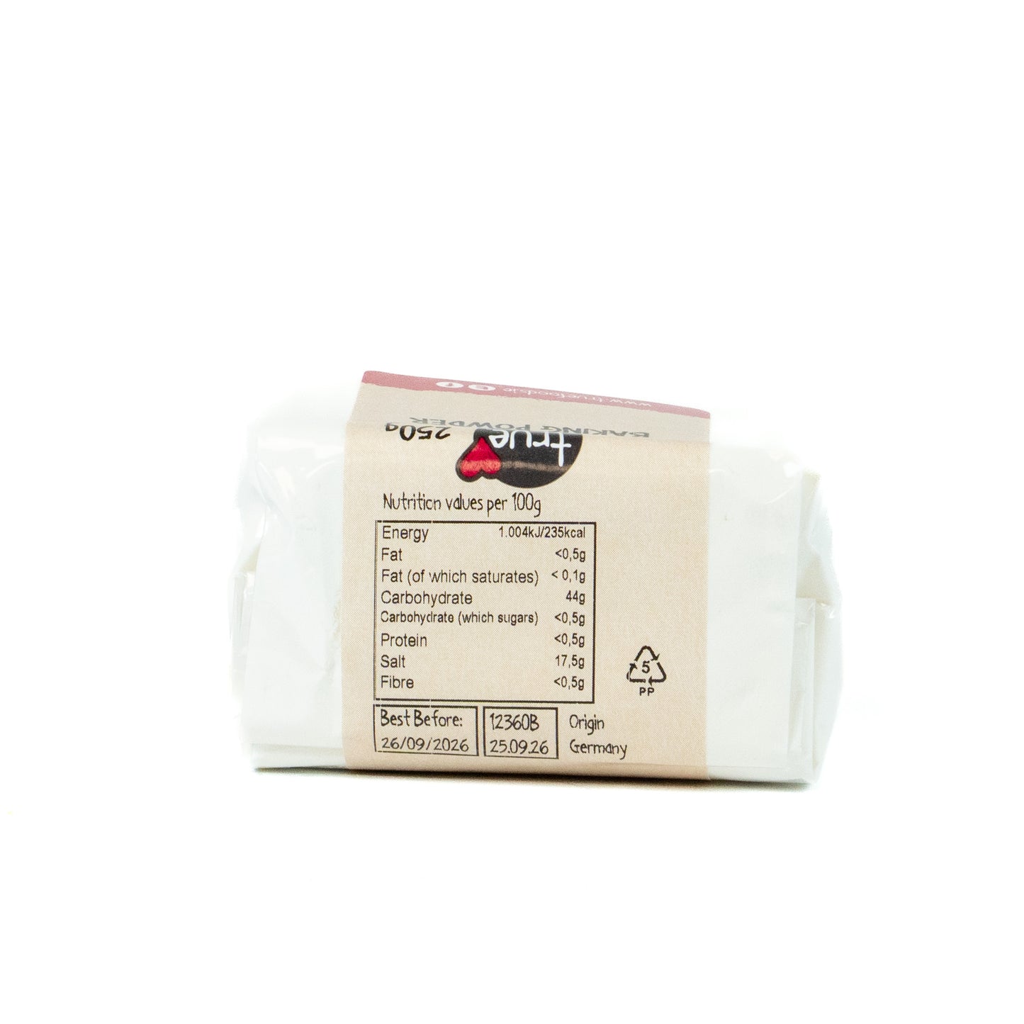 Baking Powder 12360B Outer-6x250g / 4.34 / 6x250g