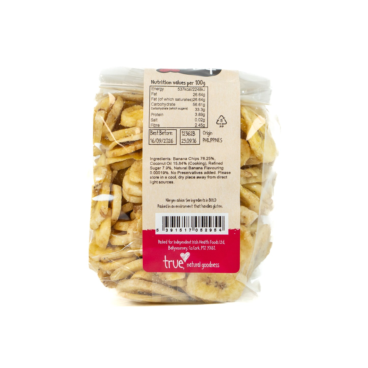 Banana Chips 12362B Outer-6x250g / 3.28 / 6x250g