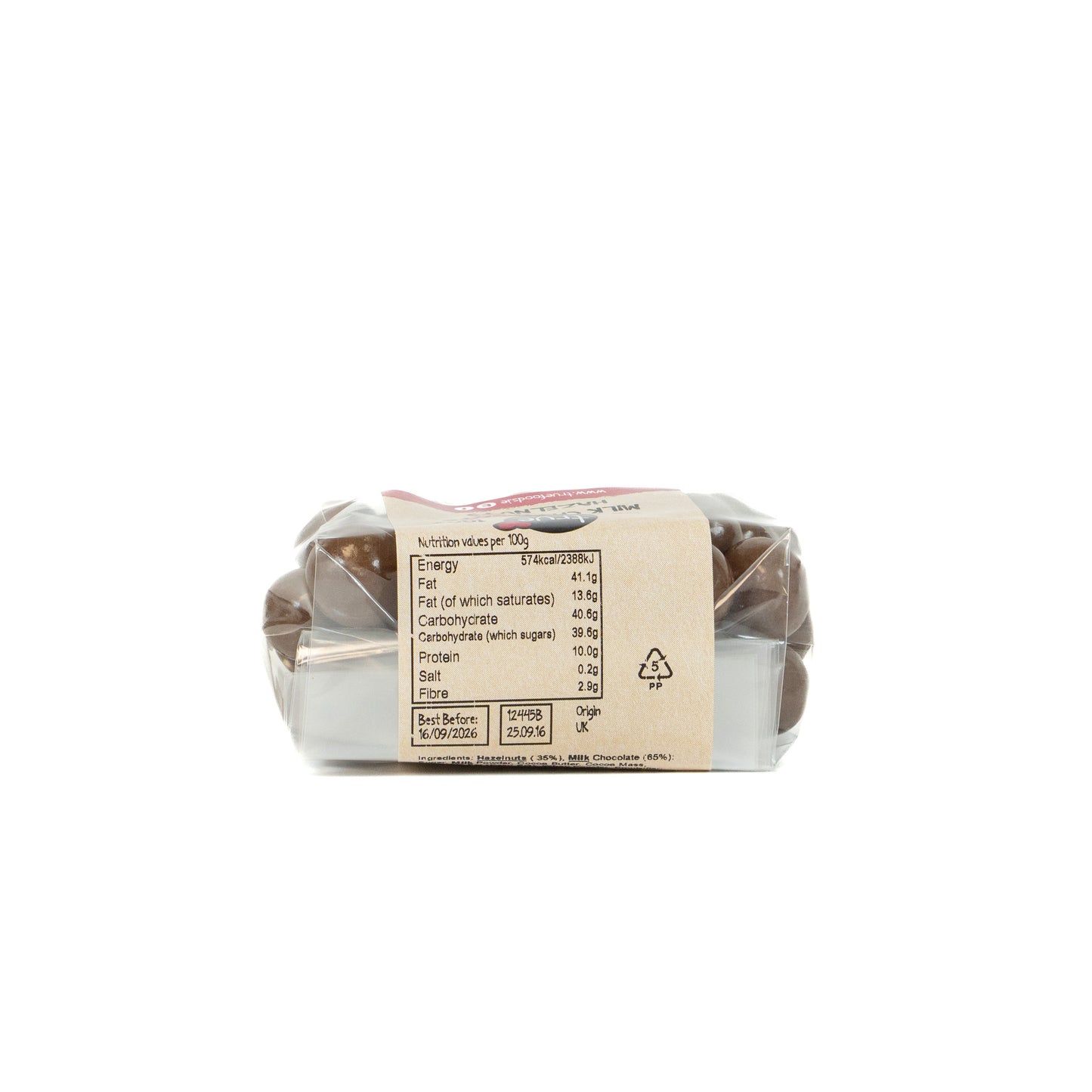 Chocolate Hazelnuts 12445B Outer-9x100g / 4.16 / 9x100g
