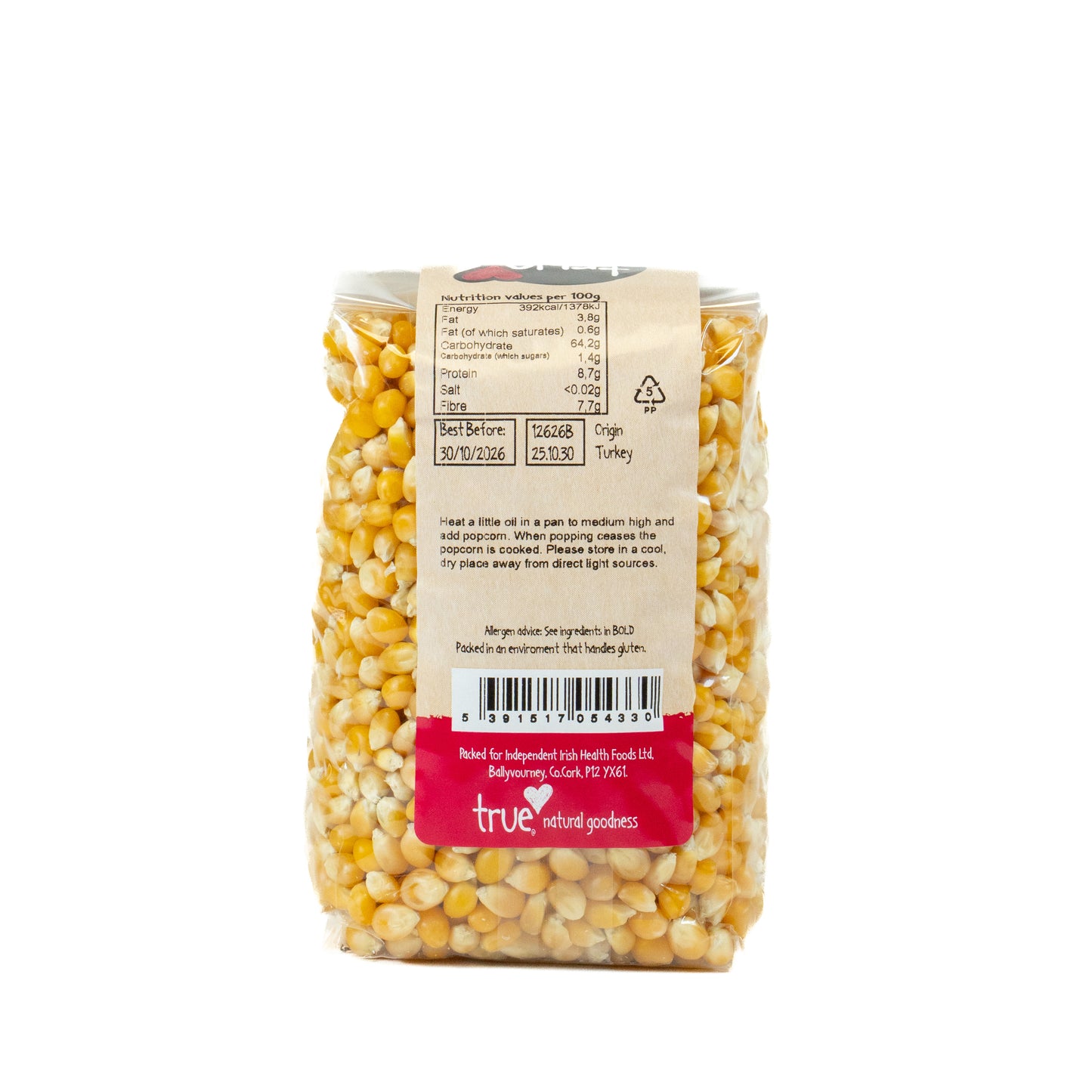 Popcorn 12626B Outer-6x500g / 2.14 / 6x500g
