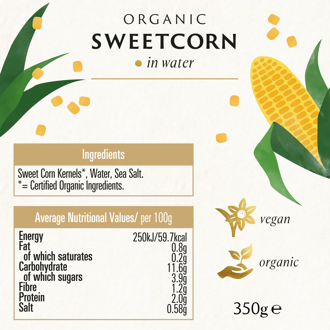 Sweetcorn (Org/Demeter) 14128A
