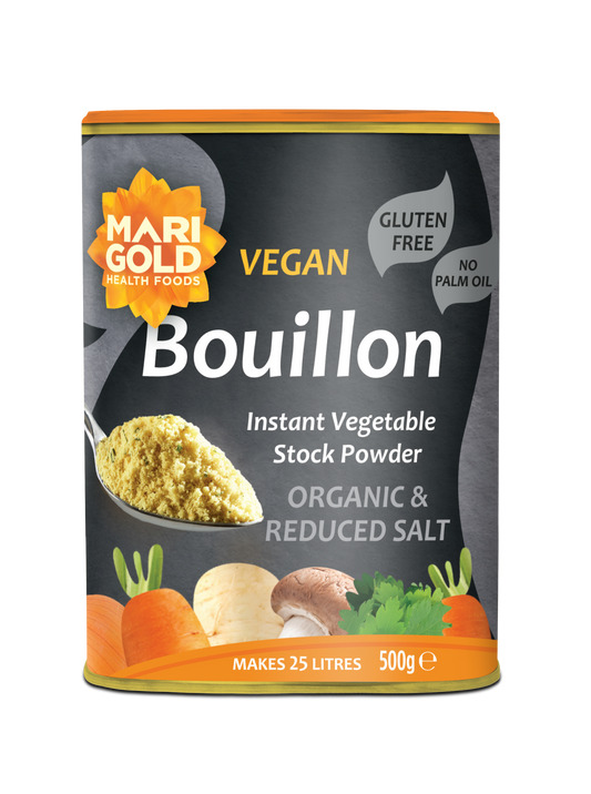 Vegan Less Salt Bouillon Grey (Org) 44010A