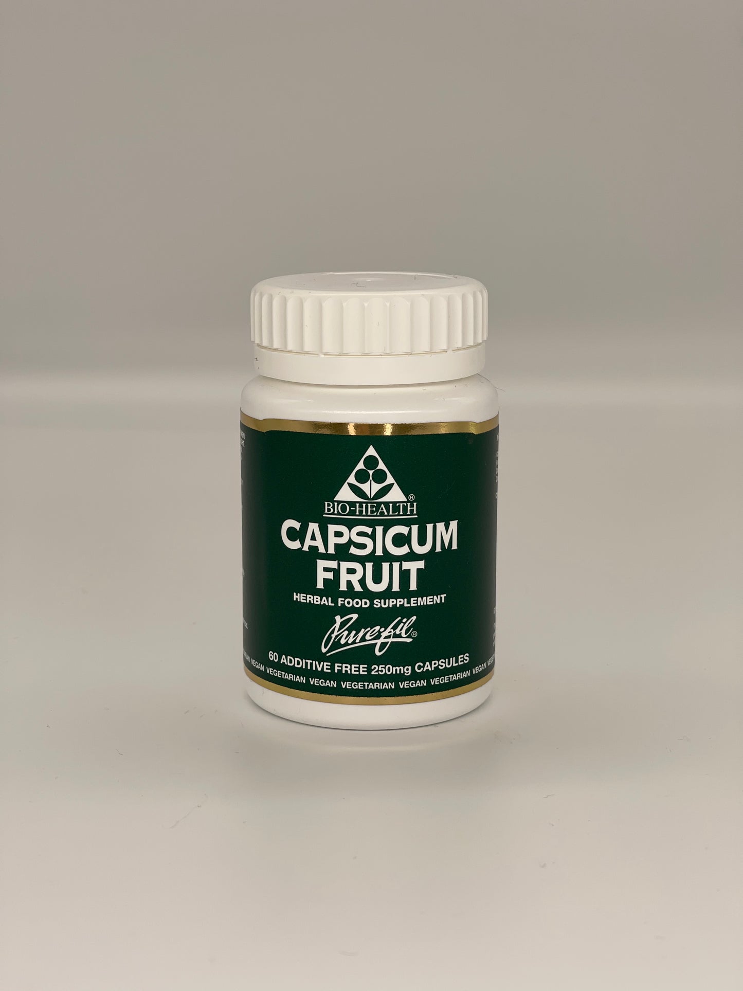 Capsicum Fruit 250mg Capsules 16351B