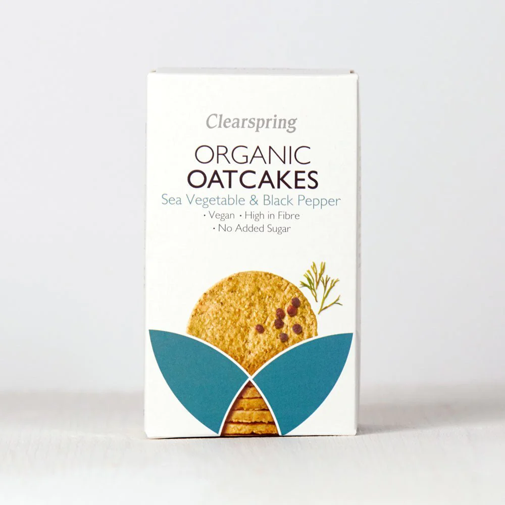 Sea Vegetable/Black Pepper Oatcakes 21306A