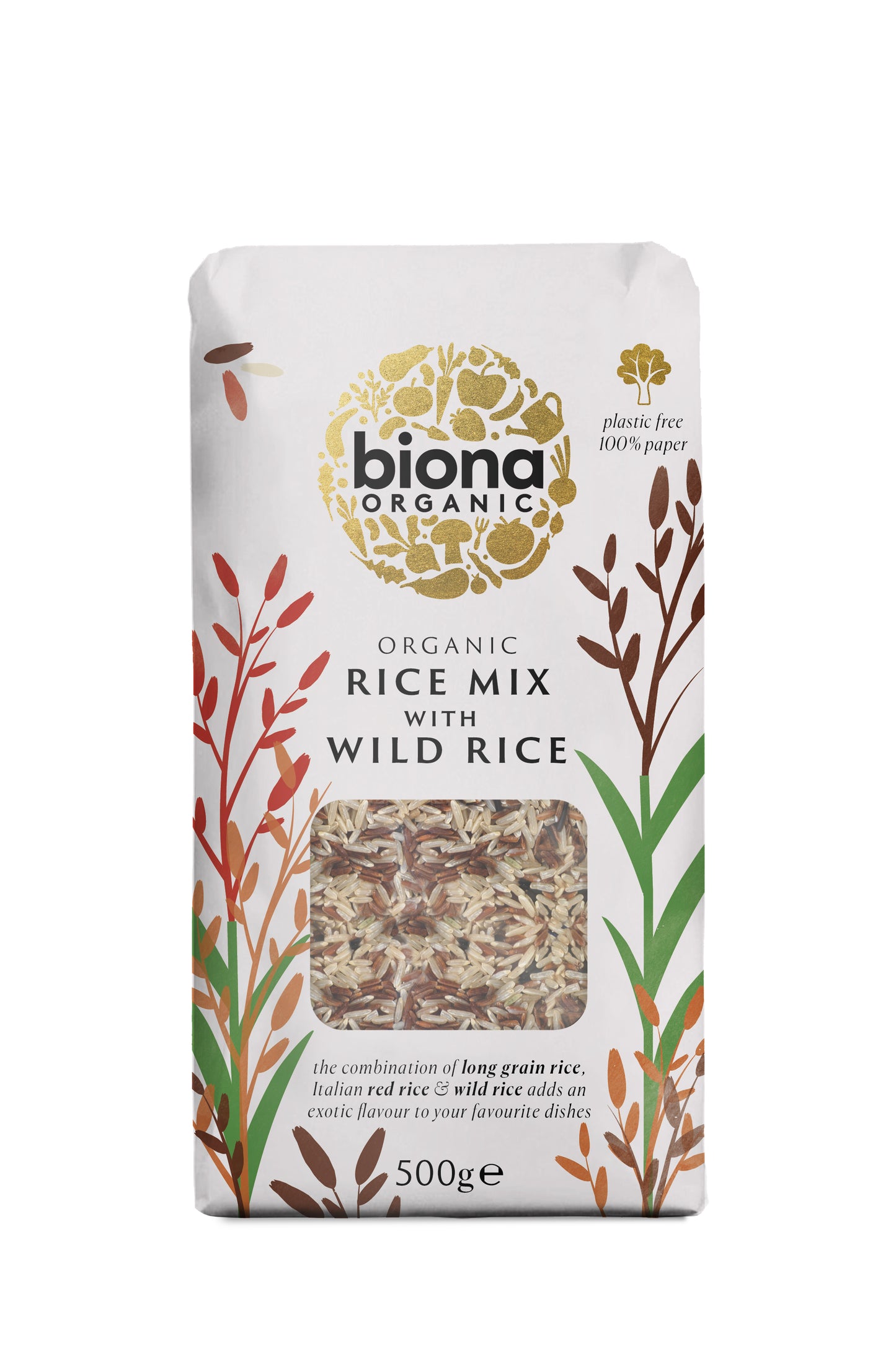 Wild Rice Mix (Wild/Red/Brown)(Org) 23420A