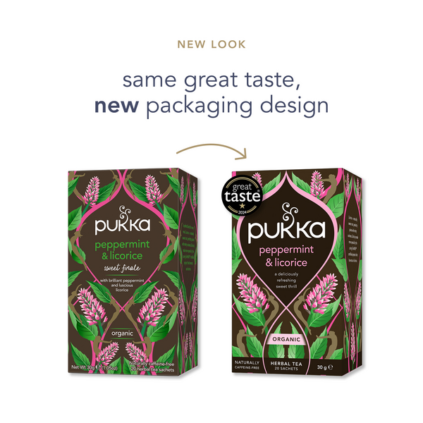Peppermint & Licorice Tea (Org) 27943A