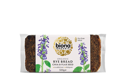 Rye Chia & Flax Bread (Org) 28561A