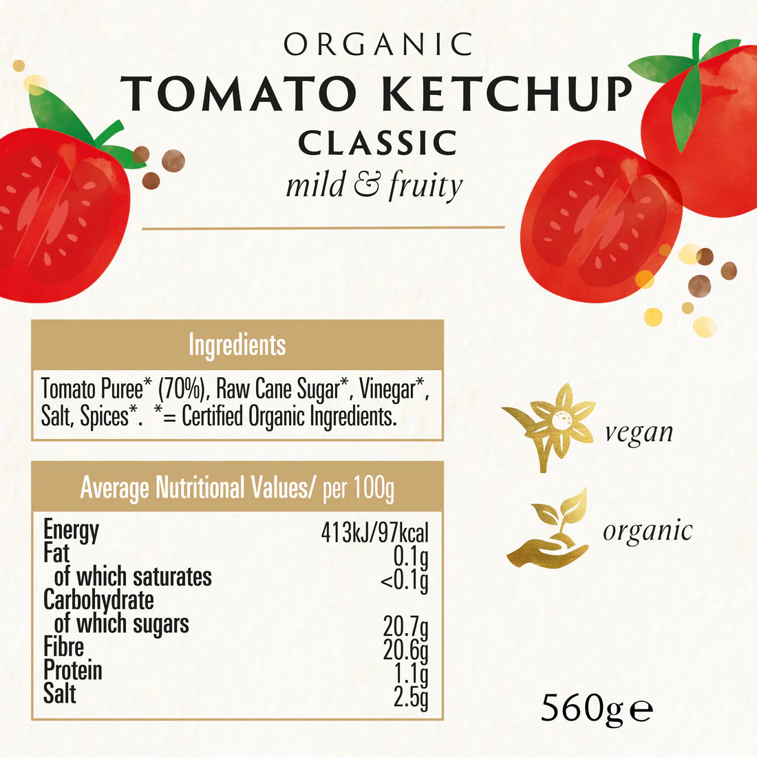 Tomato Ketchup SQUEEZY (Org) 28977A