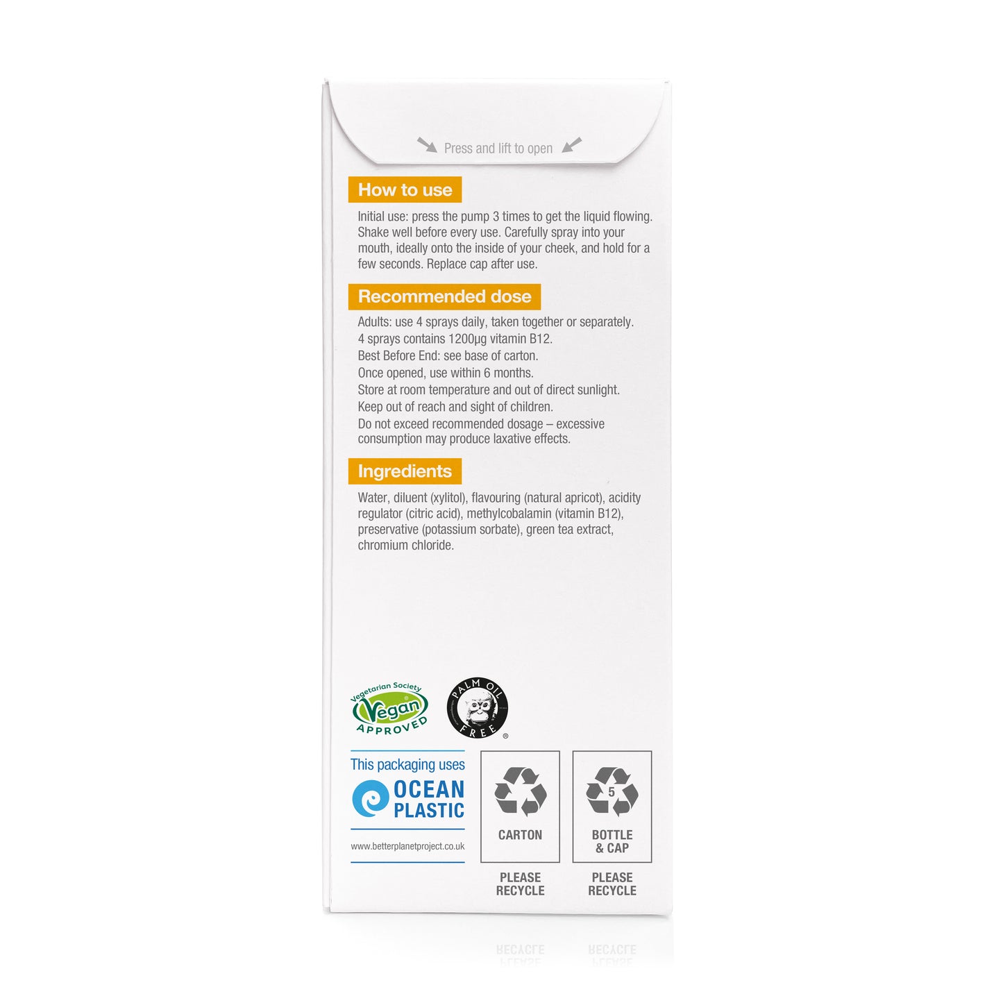 Boost Pure Energy Spray 29819B
