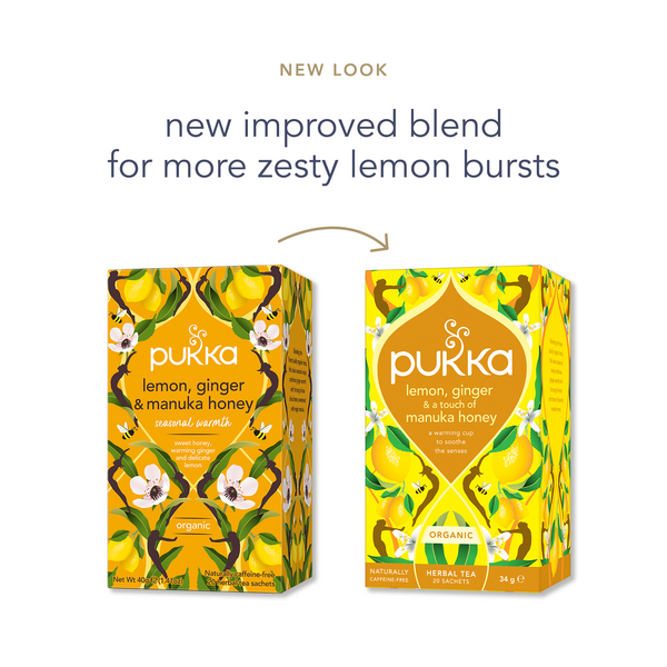 Lemon, Ginger & Manuka Honey (Org) 31305A