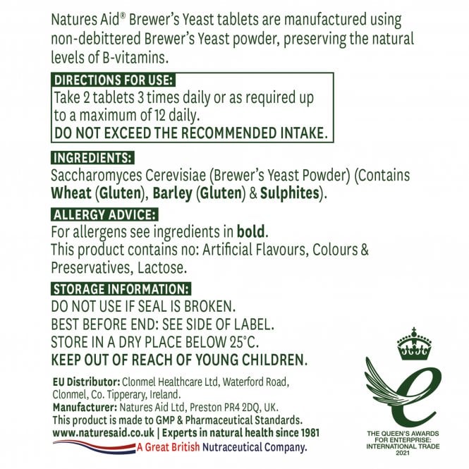 Brewers Yeast 300mg 32283B