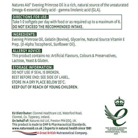 Evening Primrose Oil 1000mg 32477B