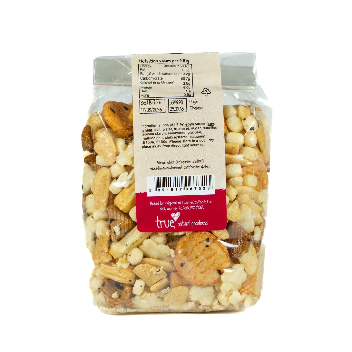 Japanese Cracker Mix 33499B Outer-6x250g / 5.29 / 6x250g