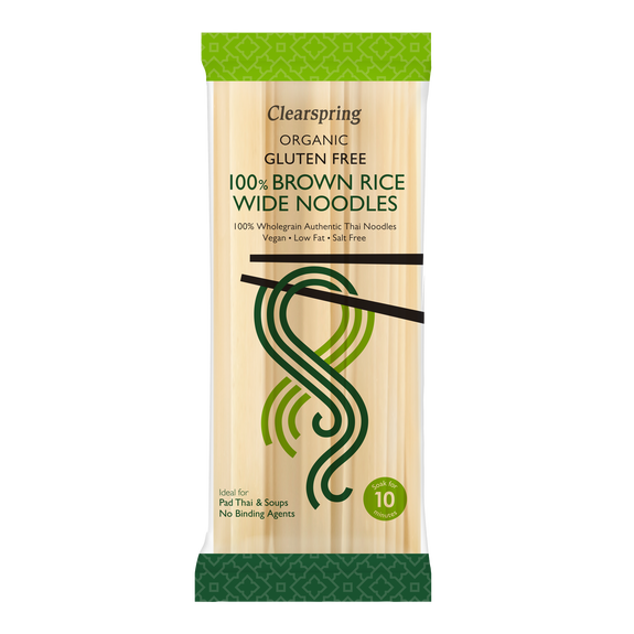 100% Brown Rice Wide Noodles (Org) 33740A