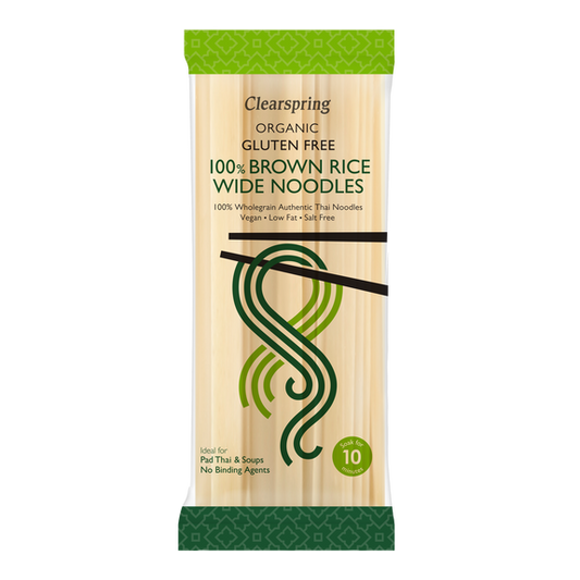 100% Brown Rice Wide Noodles GF (Org) 33740A