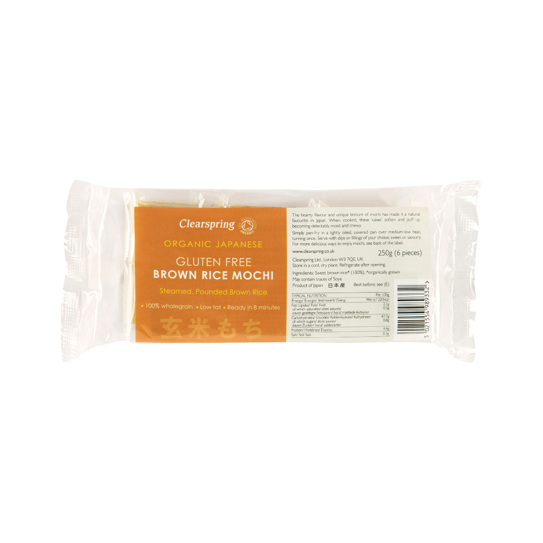 Japanese Brown Rice Mochi (Org) GF 33741A