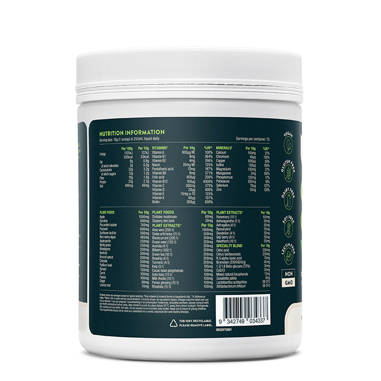 Good Green Vitality 75 serve Tub 34611B