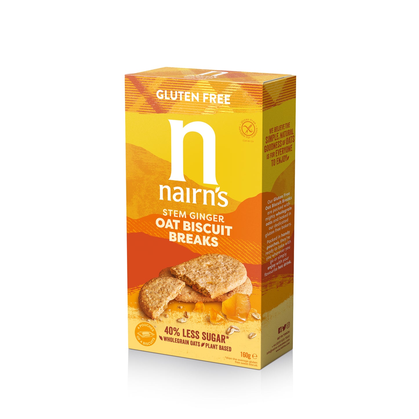 Biscuit Break Oats & Stem Ginger GF 34889B