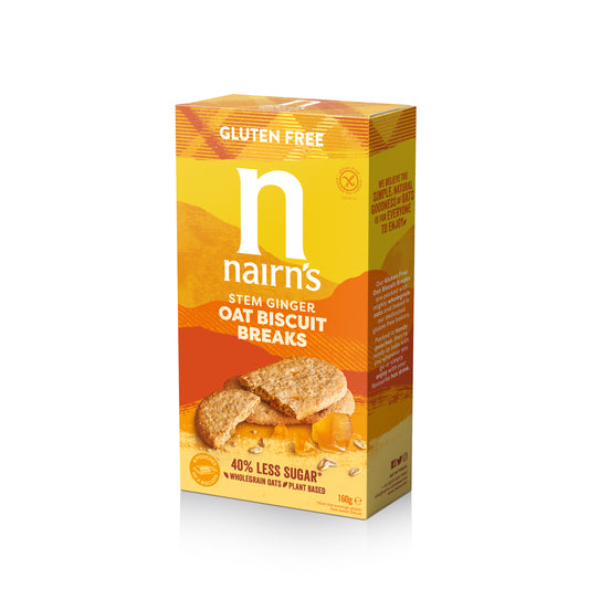 Biscuit Break Oats & Stem Ginger GF 34889B