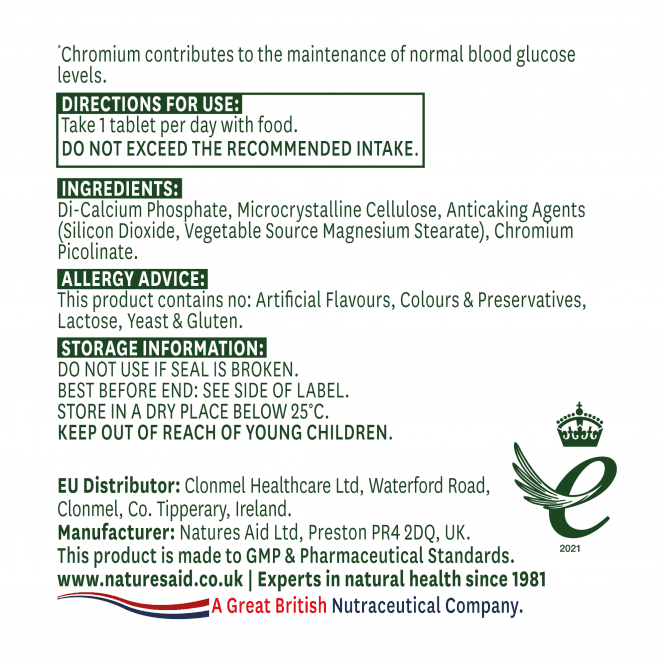 Chromium Picolinate 200µgelemental 36064B