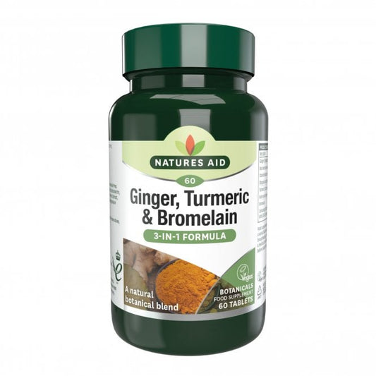 Ginger, Turmeric & Bromelain 36123B