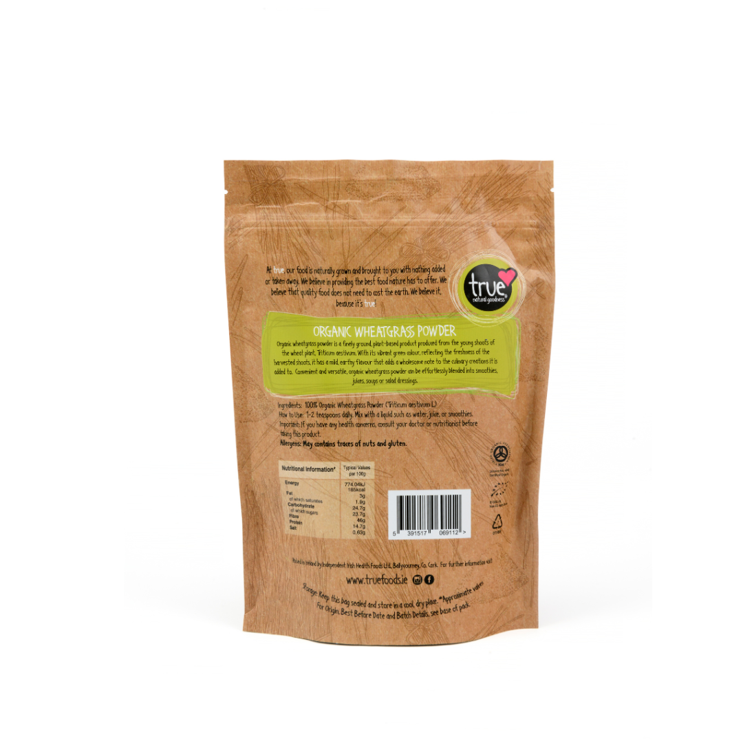 Wheatgrass Powder (Org) 36792A Sgl-200g / 8.73 / 1x200g