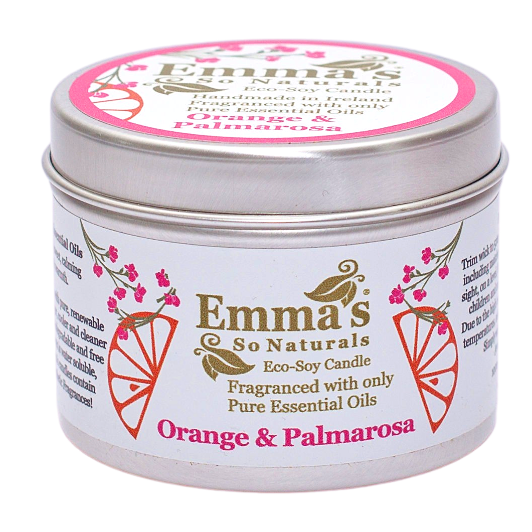 Orange & Palmarosa Eco Soy Candle 20 36964B