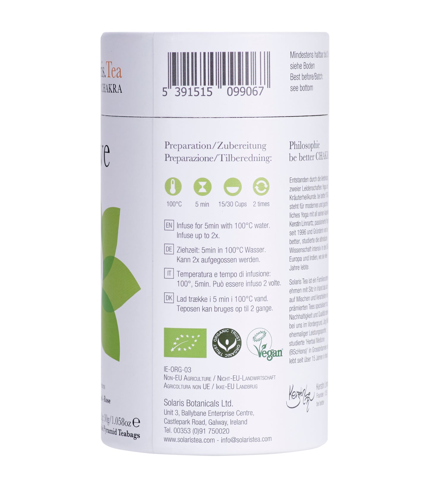 I Love - Heart Chakra Tea 37071B