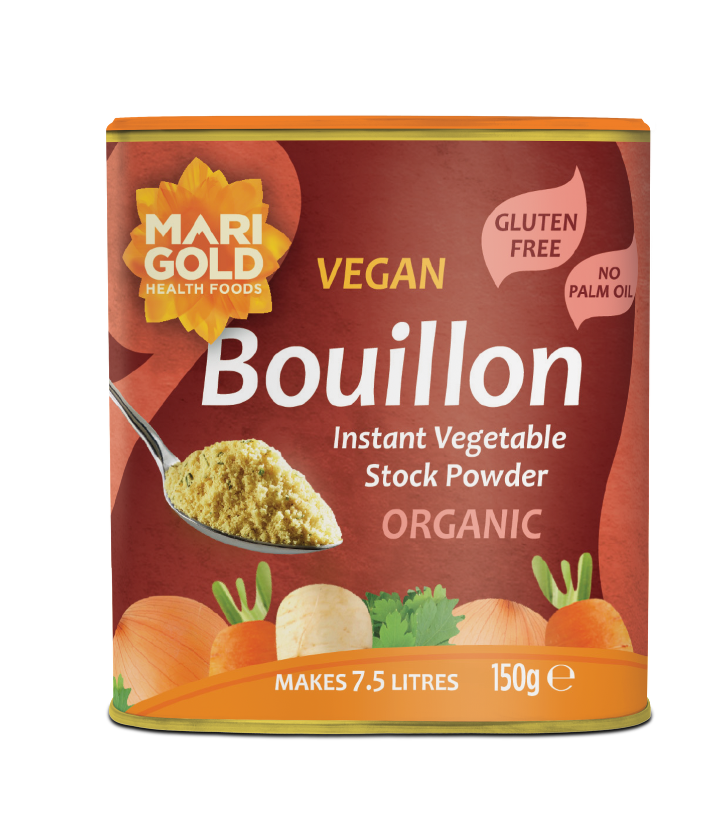Vegan Bouillon Red Tub (Org) 12139A