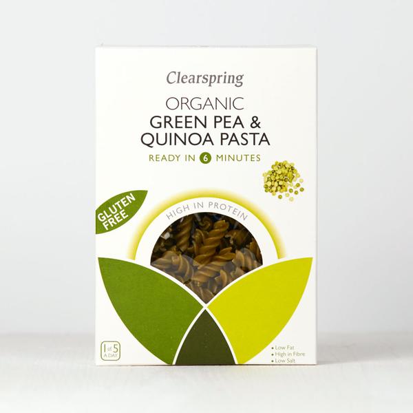 Green Pea/Quinoa Fusilli GF (Org) 37940A