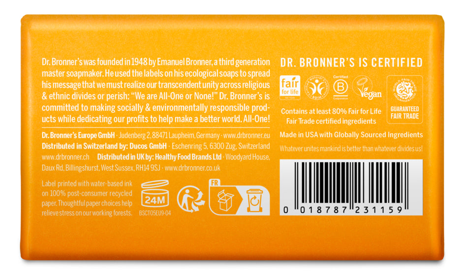 Citrus Soap Bar (Org) 40255A