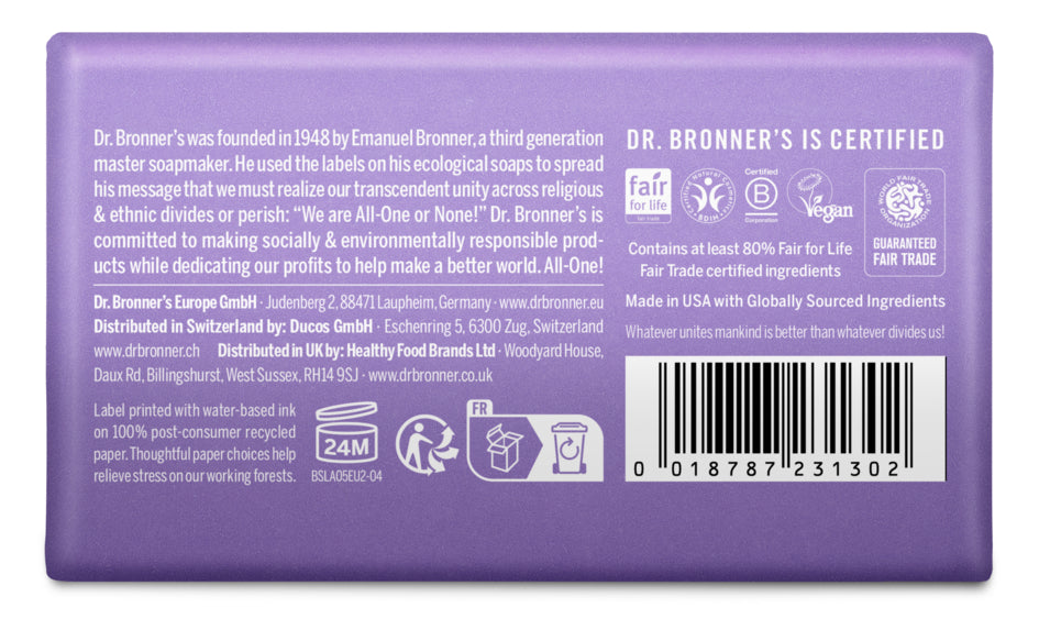 Lavender Soap Bar (Org) 40268A