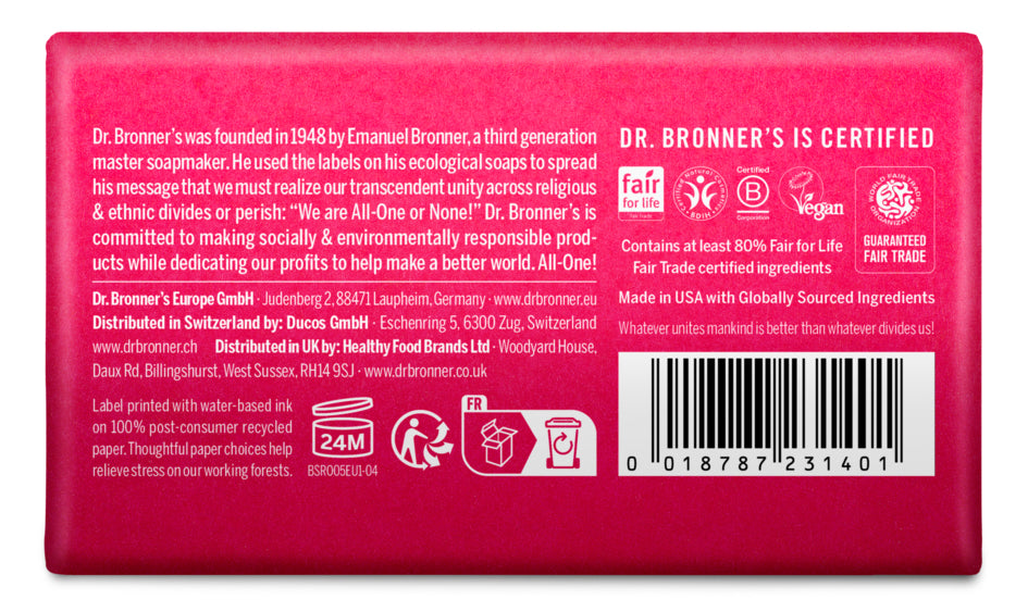 Rose Soap Bar (Org) 40277A