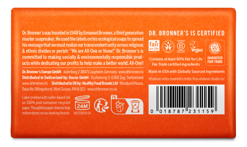 Tea Tree Soap Bar (Org) 40312A