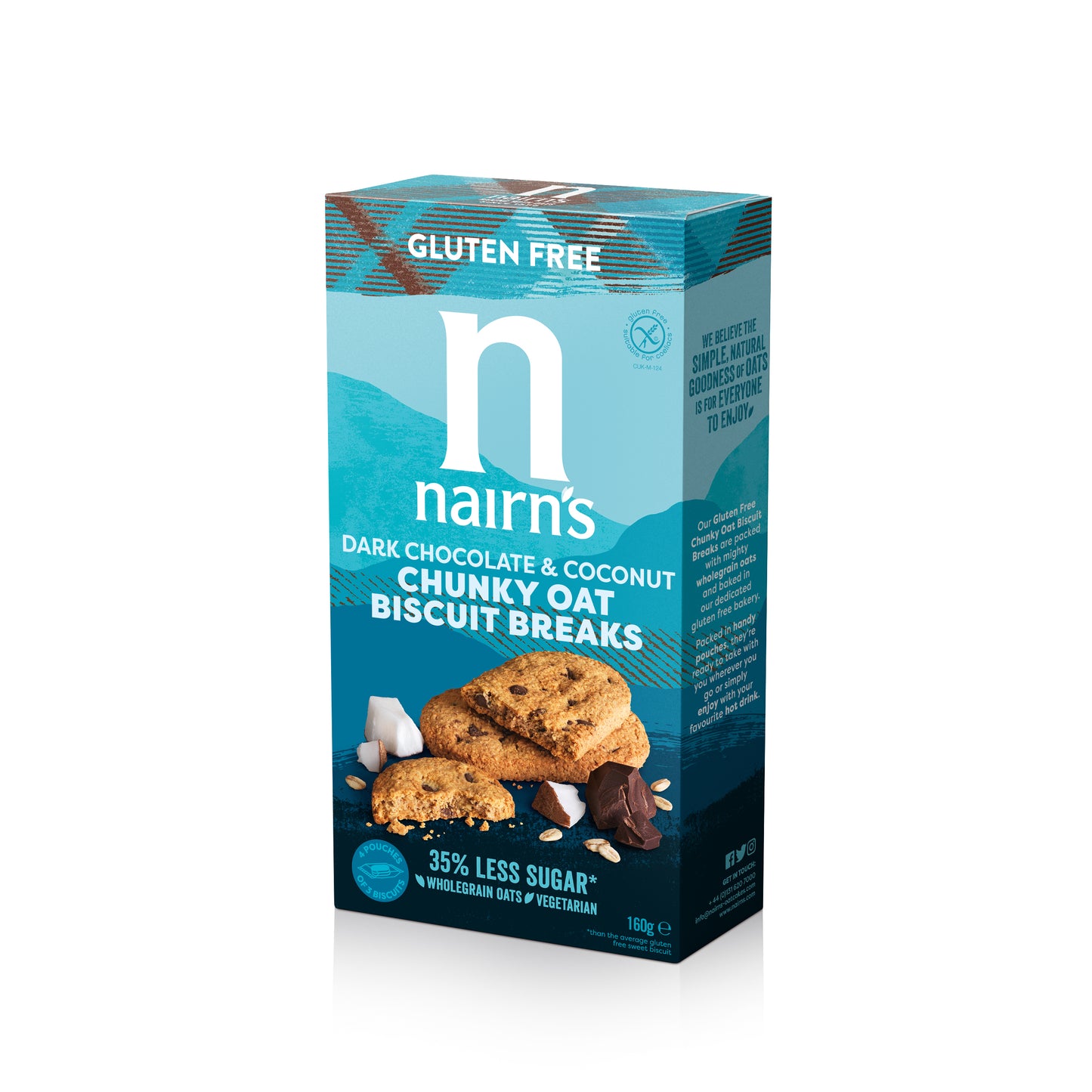 Dark Choc Chip Coconut BiscuitBrk GF 41105B