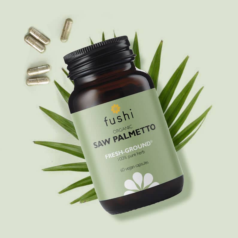 Saw Palmetto Veg Caps 500mg (Org) 41749A