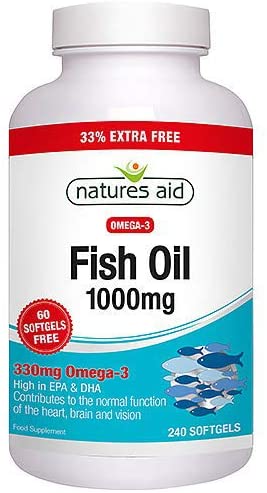 Fish Oil 1000mg 33% Free 42897B