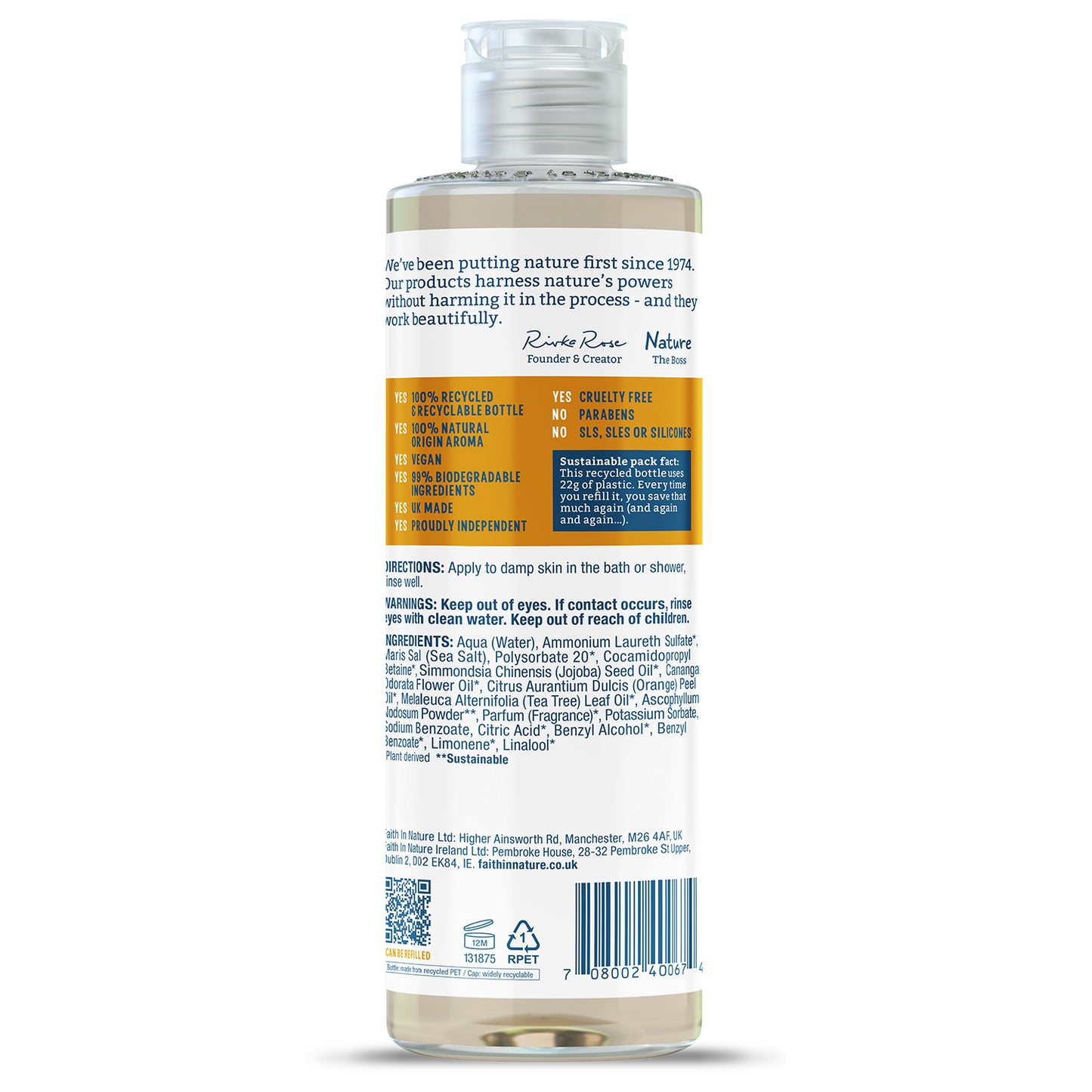 Jojoba Body Wash 43544B