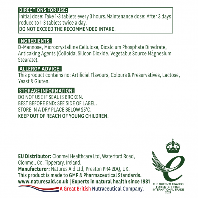 D-Mannose 1000mg 43597B