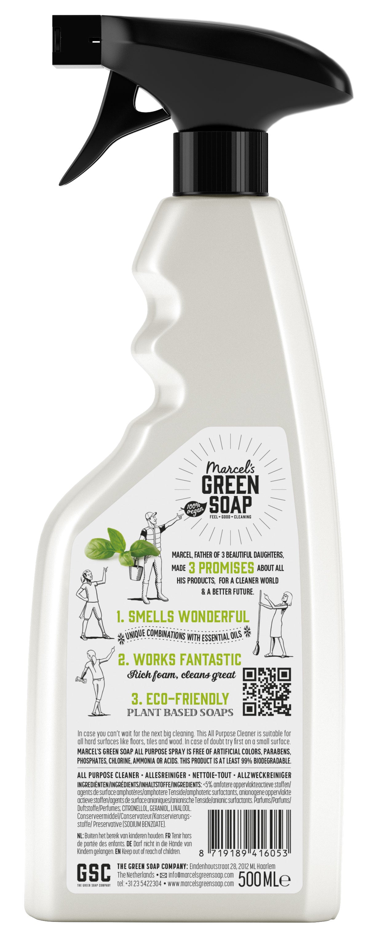 Basil & Vetiver Gras Spray 43712B