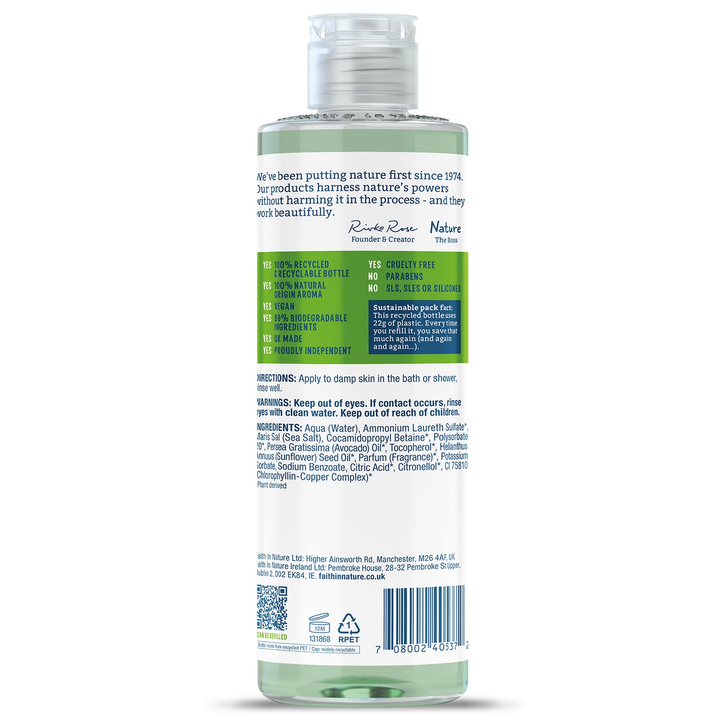 Avocado Body Wash 44247B Sgl-400ml / 6.68 / 6x400ml