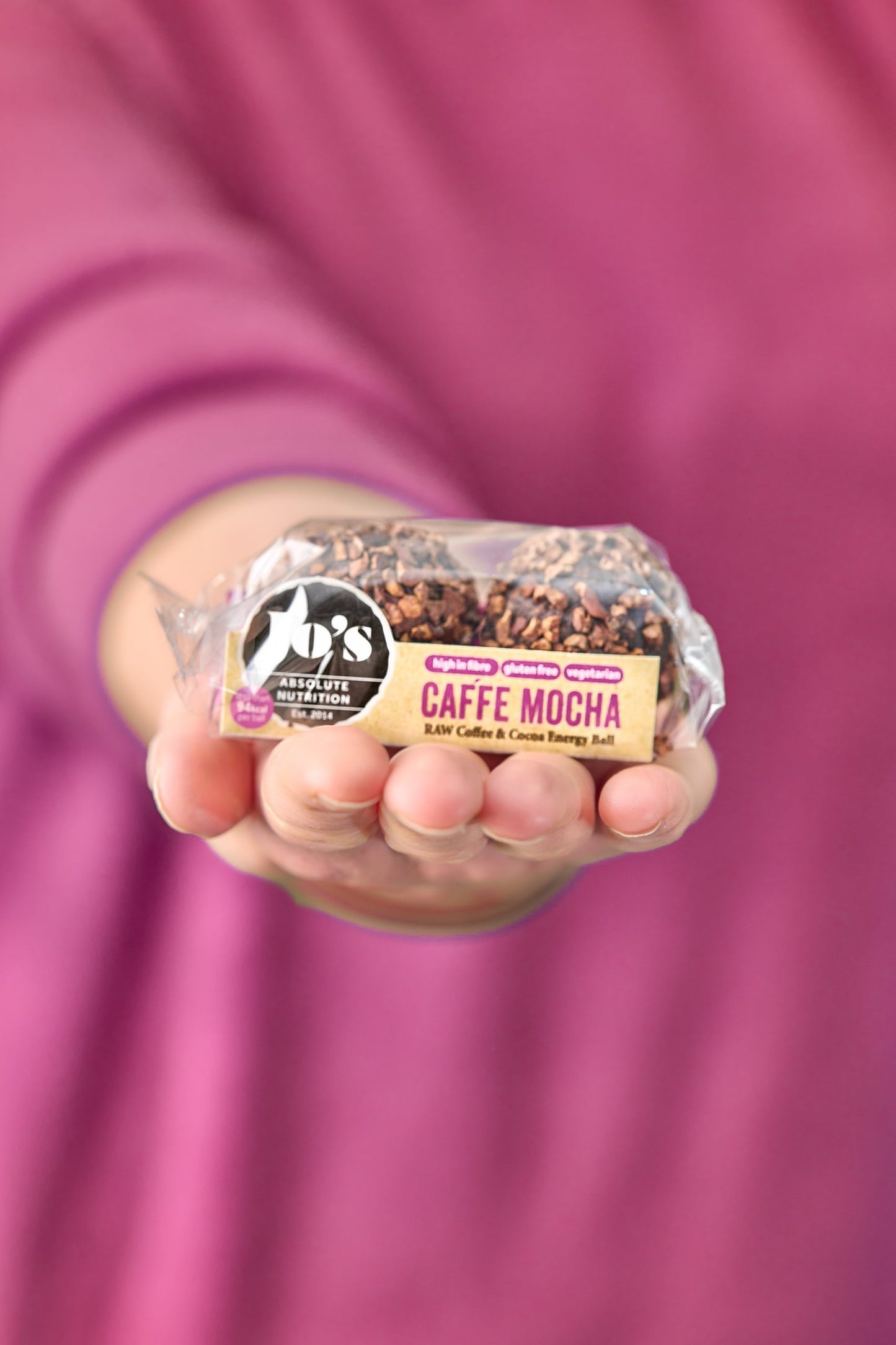 Caffé Mocha Raw Coffee & Cocoa Energy Balls 45055B
