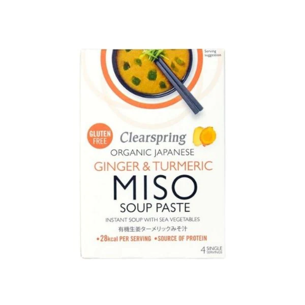 Ginger & Turmeric Miso Soup Paste GF (Org) 45175A