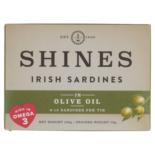 Wild Irish Sardines in Olive Oil 45445B