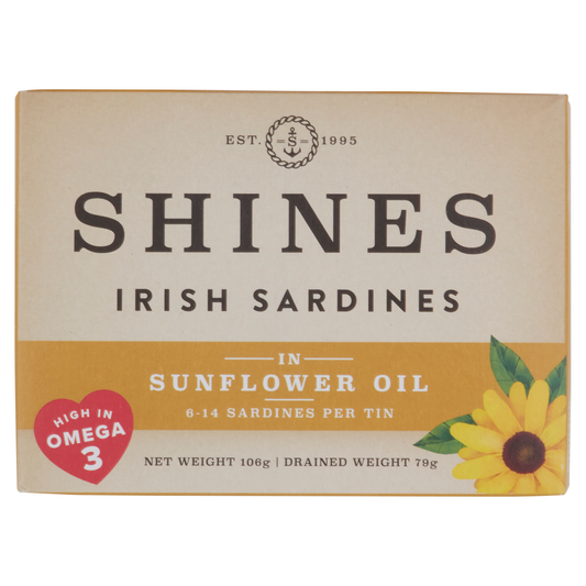 Wild Irish Sardines in Sunflower Oil 45446B