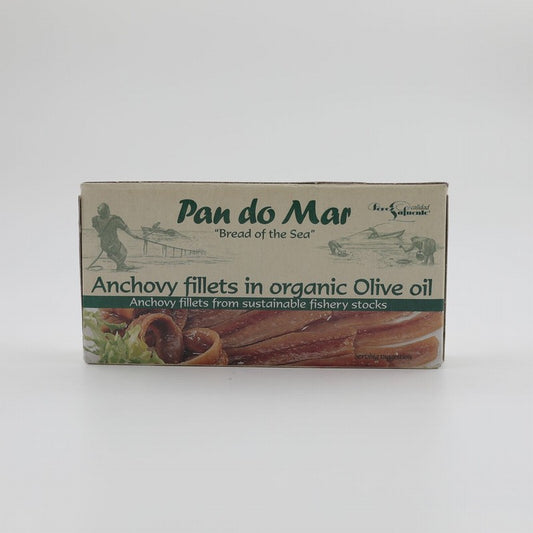 Anchovy Fillets  in Org EV Olive Oil 45816B