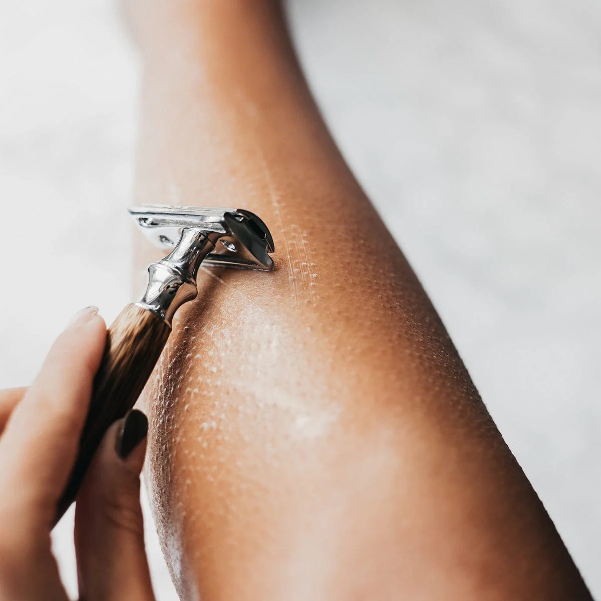 Bamboo Safety Razor 46123B