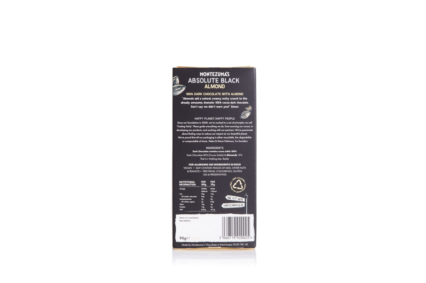 Absolute Black Almonds VEGAN 46947B