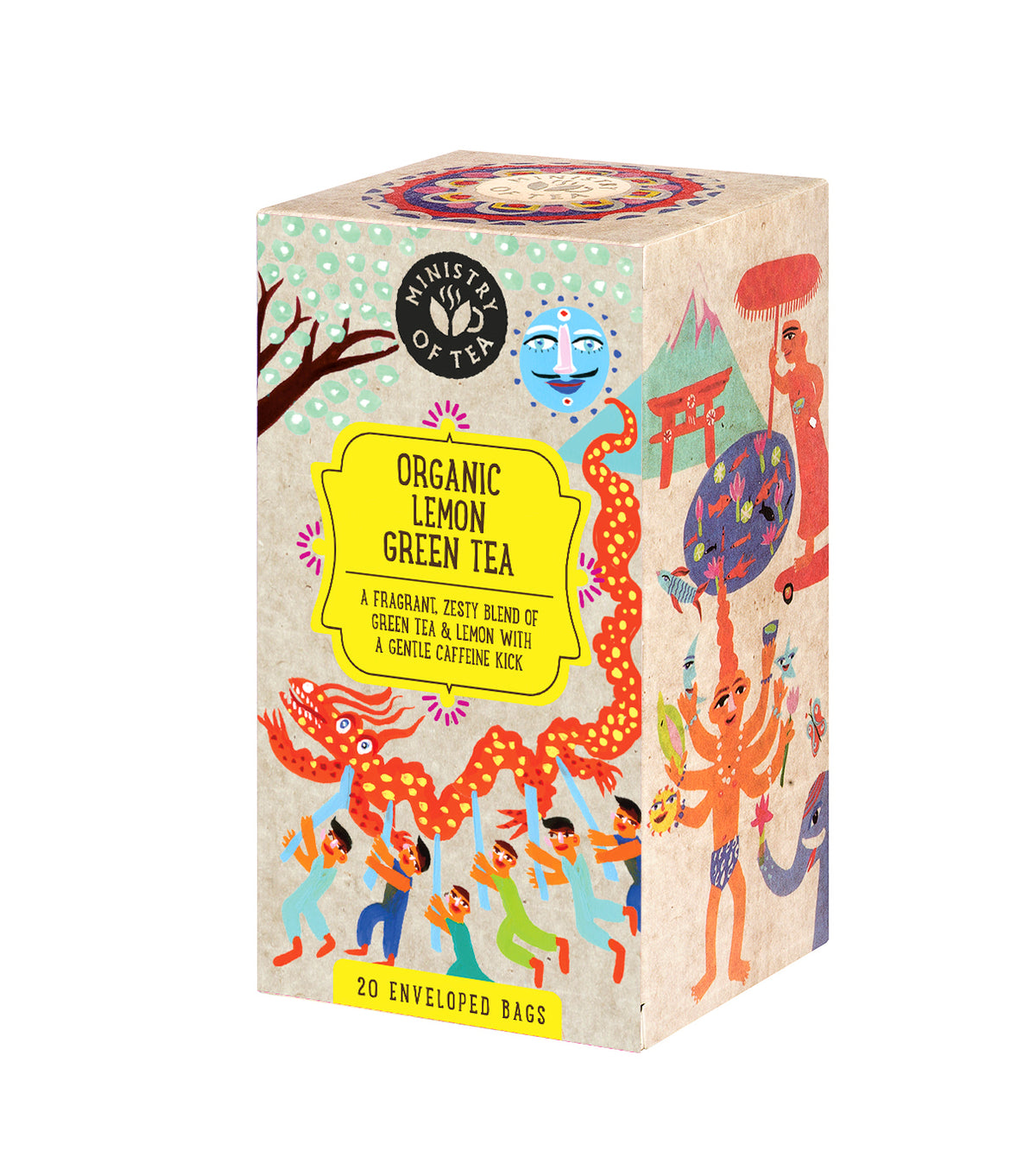 Lemon Green Tea (org) 47155A Case-6x20Bags / #N/A / 6x20Bags